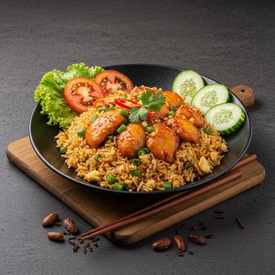 Fried Rice Leefu Non Veg